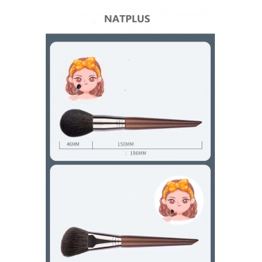 <em>Cosmetic Brushes Perfect for Blending, Buffing Liquid, Powder, Foundation, Cream, Concealer,Blush</em>