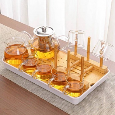 Glass Tea Pot Set, Stovetop Safe Teapot For Loose Leaf Tea, Perfect As Tea Gift Sets.