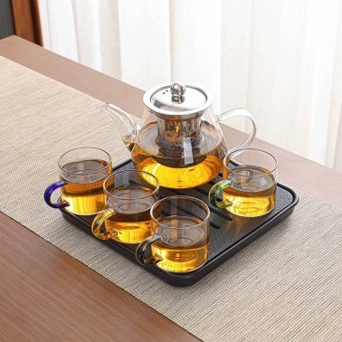 Glass Tea Pot Set, Stovetop Safe Teapot For Loose Leaf Tea, Perfect As Tea Gift Sets.